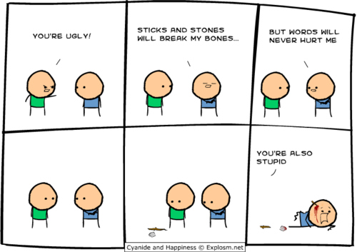 bones, cute and cyanide and happiness
