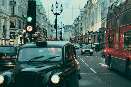 cab, city and london