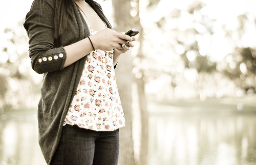 cellphone, fashion and floral