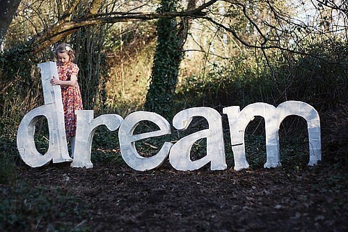 dream, girl and nature