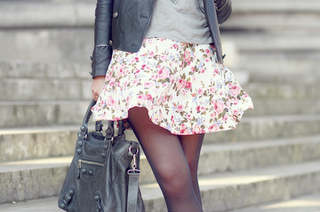 fashion,  floral and  girl