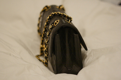 bag,  black and  chanel