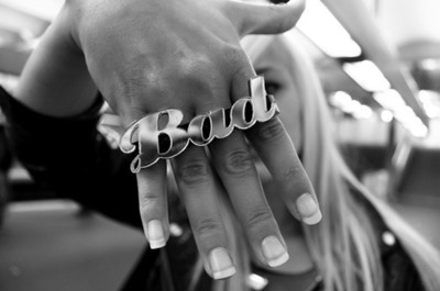 bad,  girl and  manicure
