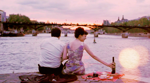 boy, bridge, couple, cute, dress, girl