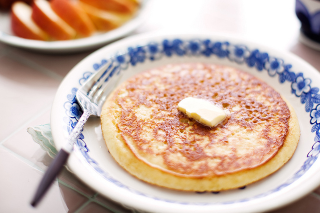 breakfast, butter pancake and butter pancakes