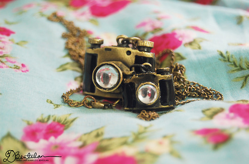 camera, necklace and necklaces