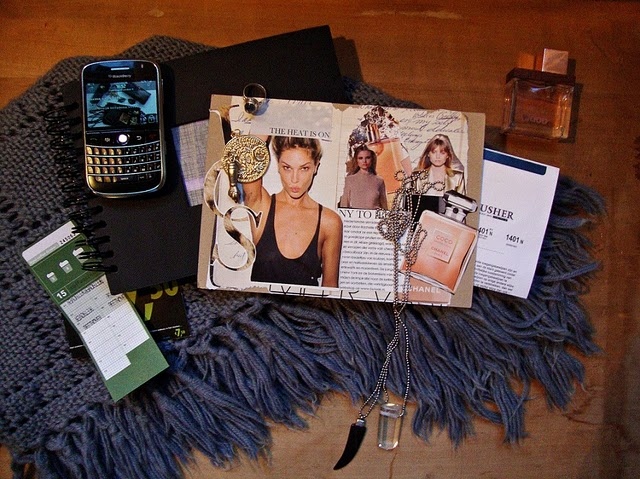 abbey lee kershaw, blackberry and card