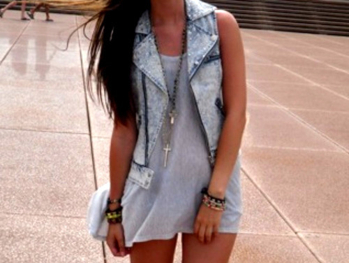 accessories, denim, dress, fashion, legs, neckless