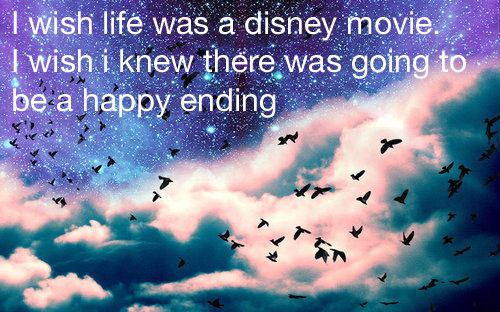 birds,  clouds and  disney