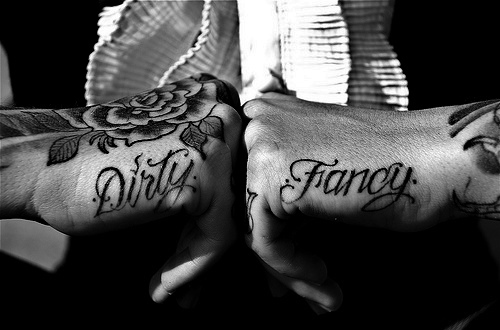 black and white hand hands tattoo tattoos