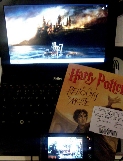 book, harry potter and hp7