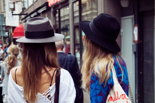 fashion, girls and hat