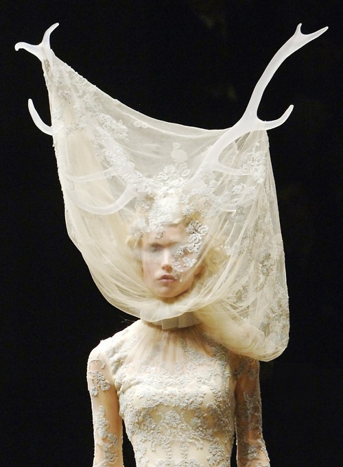 alexander mcqueen, fashion and lace