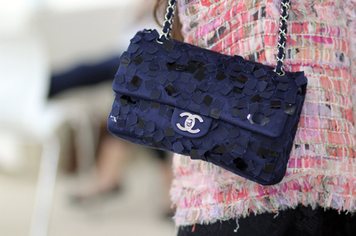 bag, blue and chanel