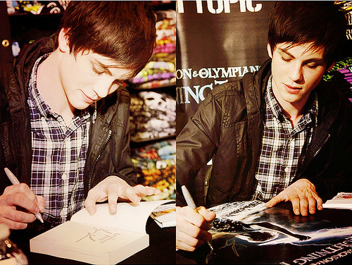 beautiful, boy, logan lerman, percy, percy jackson, radius