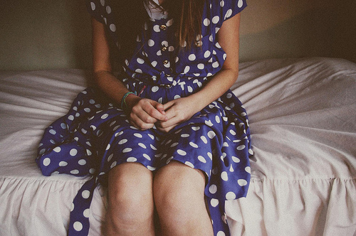 blue, dress and fashion