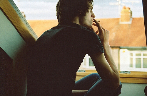 boy, cigarette and cute