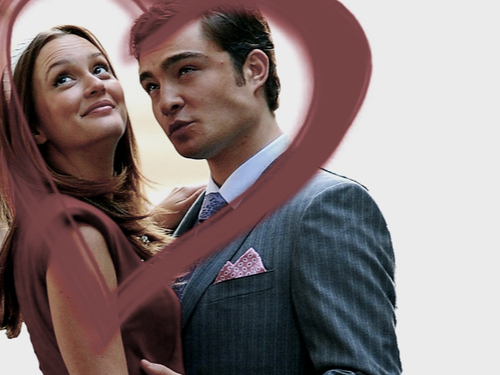 chuck and blair, ed westwick and gossip girl