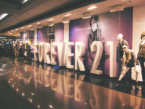 clear, forever 21 and glass