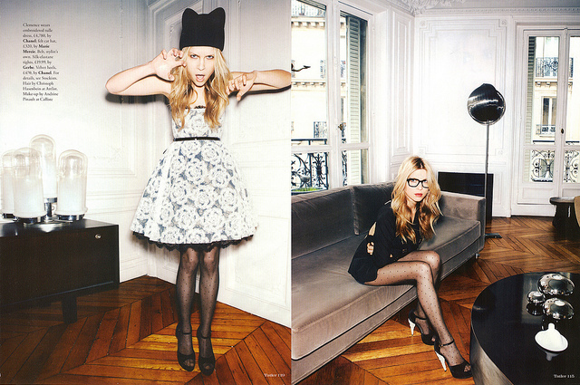 clemence poesy, fashion and fleur delacour