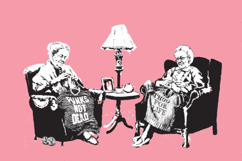 armchair, elderly and grandma