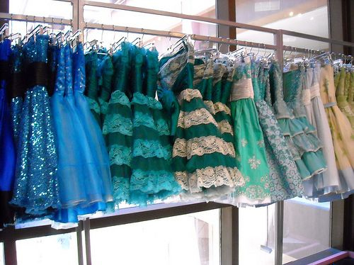 beauty, betsey johnson, blue, color, colorful, dresses