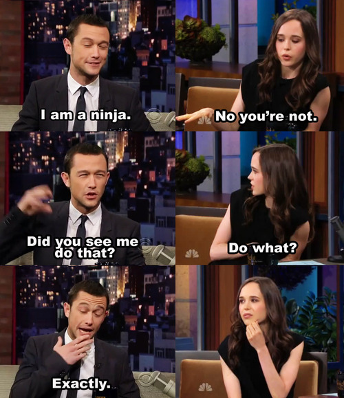 ellen page, funny and inception