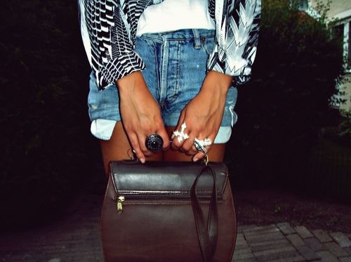 fashion, girl and purse