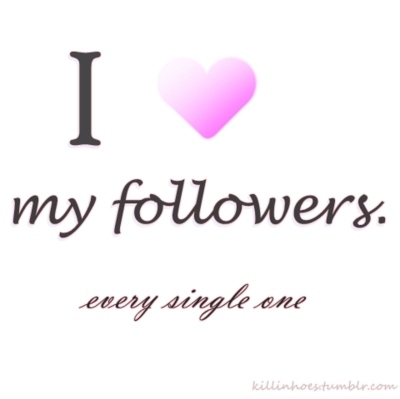 follower, followers and love
