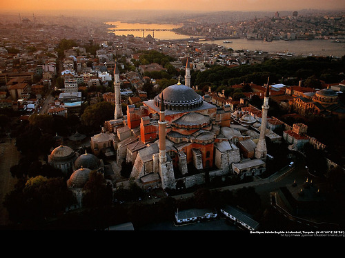 aerial, asia and constantinople