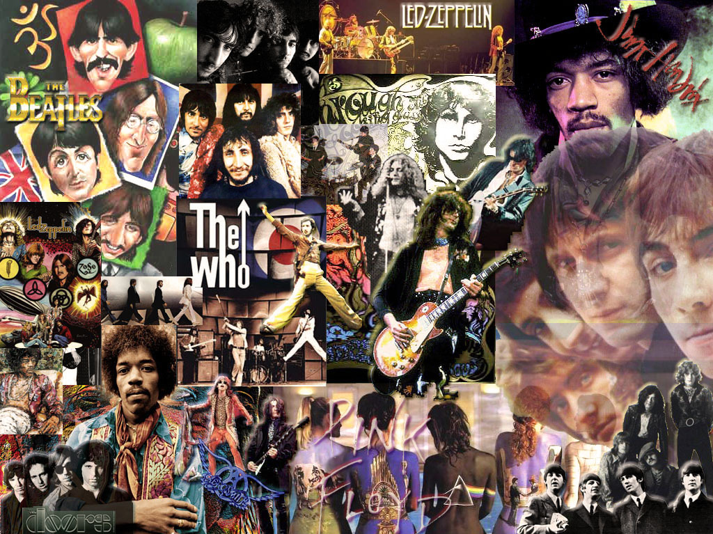 aerosmith, beatles and jimi hendrix