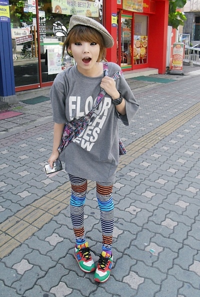 Korean Fashion Style  Girls on Asian  Colorful  Cute  Fashion  Girl  Korean   Inspiring Picture On