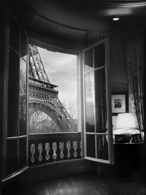 black and white, eiffel tower and europe