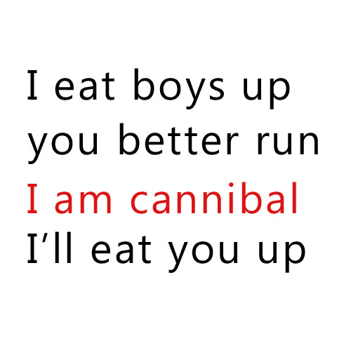 boys, cannibal and eat