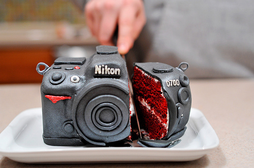 awesome, cake and camera