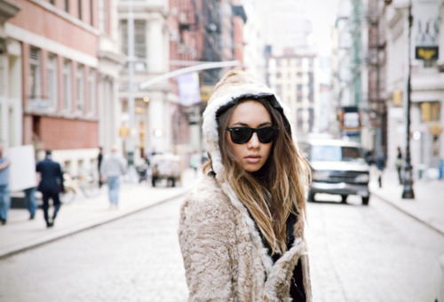 blogger, city and fur