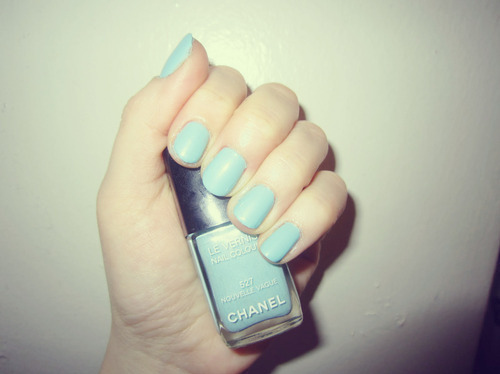 blue, chanel and girly
