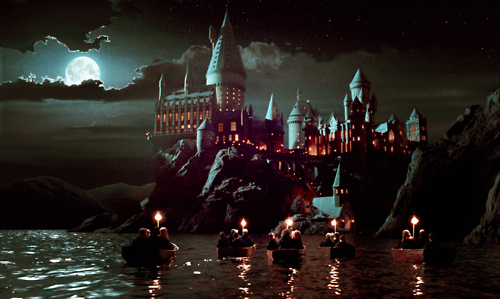 castle,  harry potter and  hogwarts
