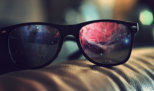 cool,  galaxy and  glasses