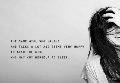 cry,  girl and  laugh