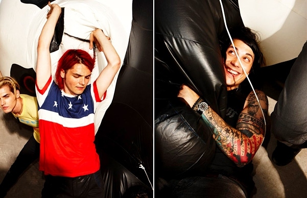 cute, frank iero and gerard way