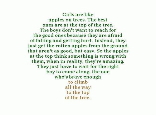 apple, boys and girls