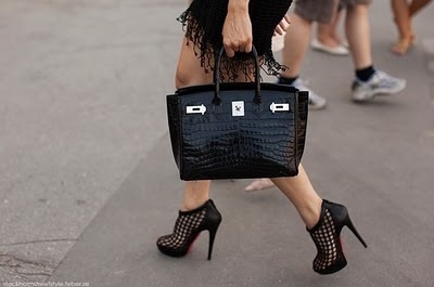 bag,  black and  fashion