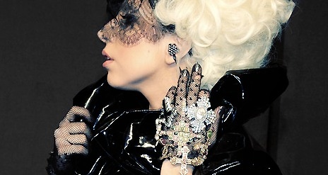 Beautiful Black Fashion Hair Lady Gaga Scary Image 74611