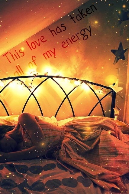 bed, energy and girl