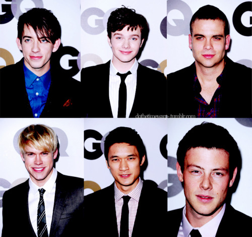 chord overstreet, cory monteith and glee