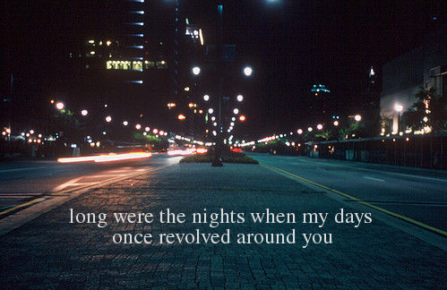 days, i miss you and long