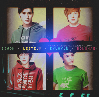 donghae, kyuhyun, leeteuk, love, siwon, super junior