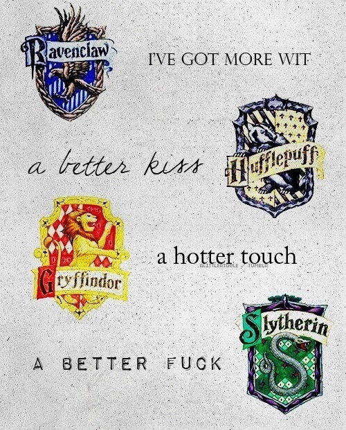 f uck, gryffindor and harry potter