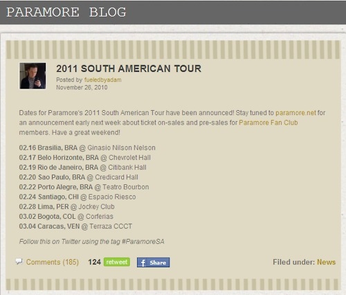 #paramoreinbrazil2011, 2011 south american tour and aaaa
